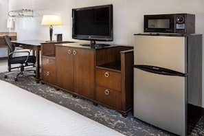 Room, 2 Queen Beds, Non Smoking | Desk, blackout drapes, iron/ironing board, rollaway beds