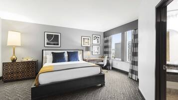 Suite, 1 cama King size | Ropa de cama de alta calidad y camas con pillow-top