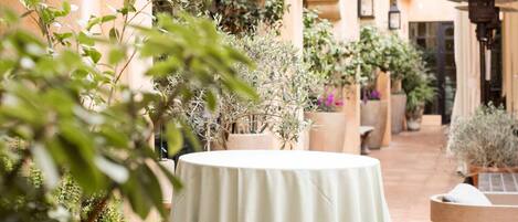 Espace mariage en plein air