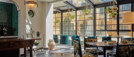 Sitzecke in der Lobby