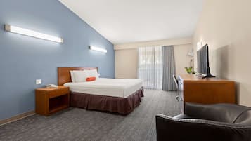 Deluxe-huone, 1 suuri parisänky | Työpöytä, pimennysverhot, äänieristys, ilmainen Wi-Fi