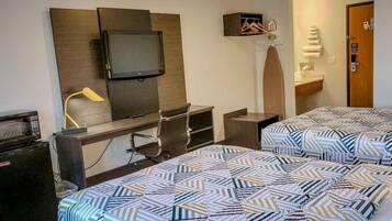 Desk, iron/ironing board, free WiFi, bed sheets