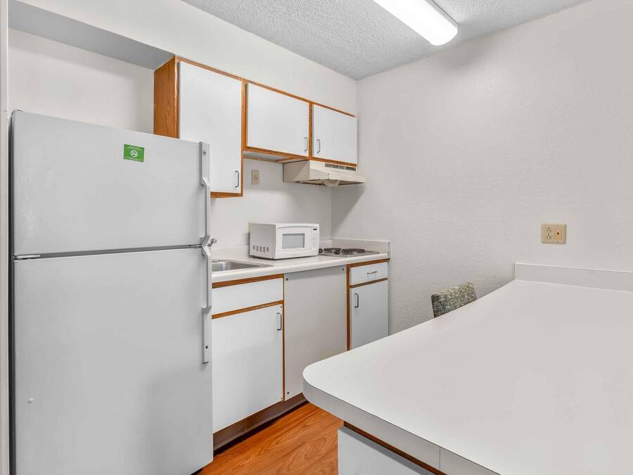Studio, 2 Queen Beds, Non Smoking | Private kitchen | Coffee/tea maker, fridge, microwave, stovetop