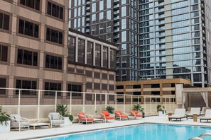 Outdoor pool, cabanas (surcharge), sun loungers