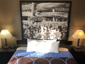 Standard Room, 1 King Bed | In-room safe, desk, laptop workspace, iron/ironing board