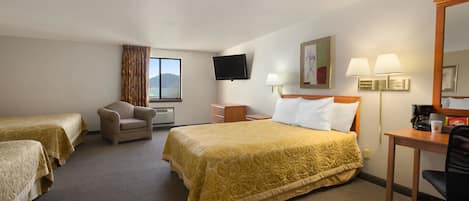 Studio Suite, Multiple Beds, Non Smoking | Desk, blackout drapes, iron/ironing board, free cribs/infant beds