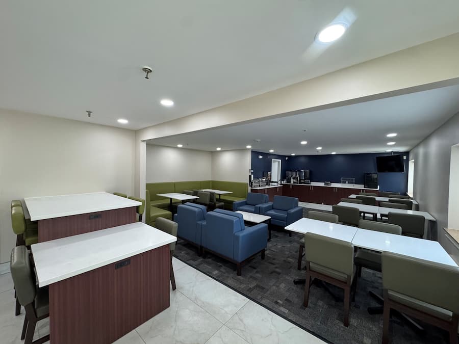 Free continental breakfast