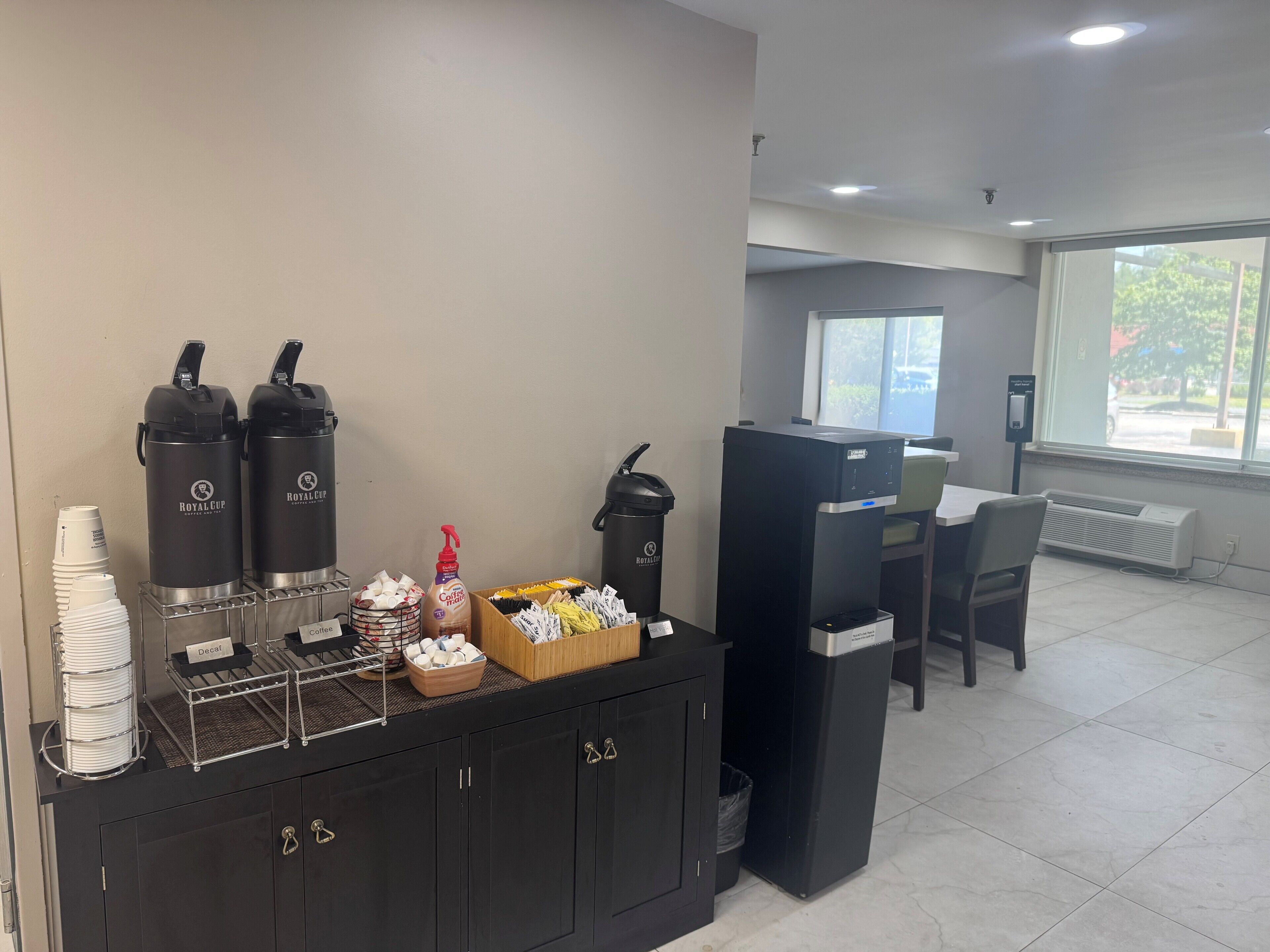 Free continental breakfast