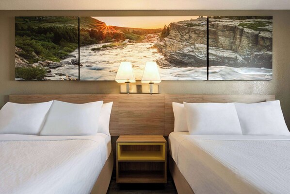 Premium bedding, in-room safe, desk, blackout curtains