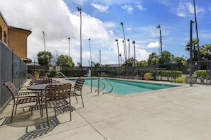 Seasonal outdoor pool