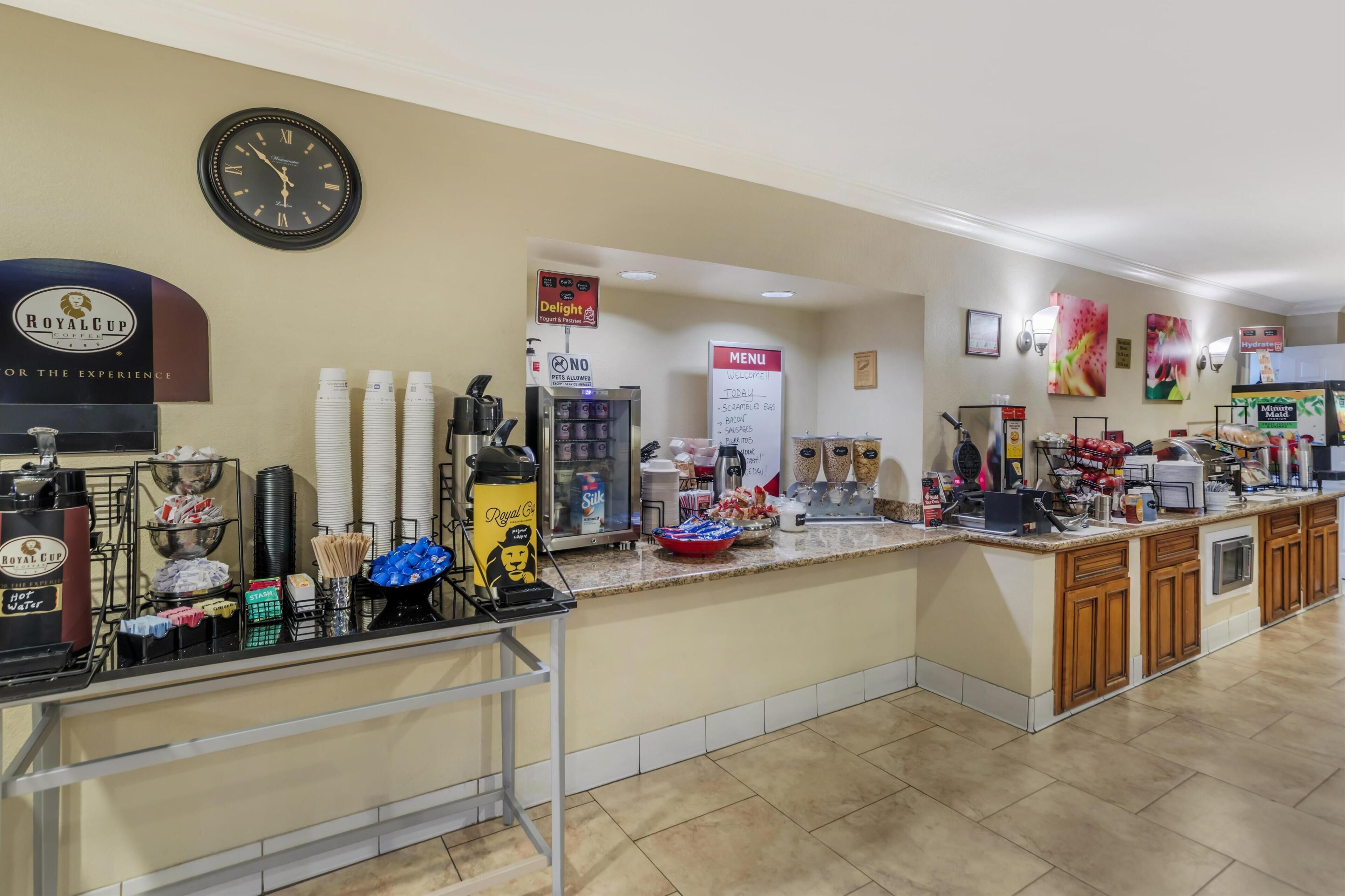 Breakfast area