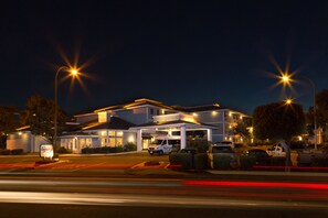 Front of property - evening/night