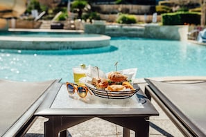 Poolside bar