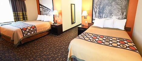 Suite, 2 Queen Beds, Accessible, Non Smoking (Mobility, Roll-in Shower)