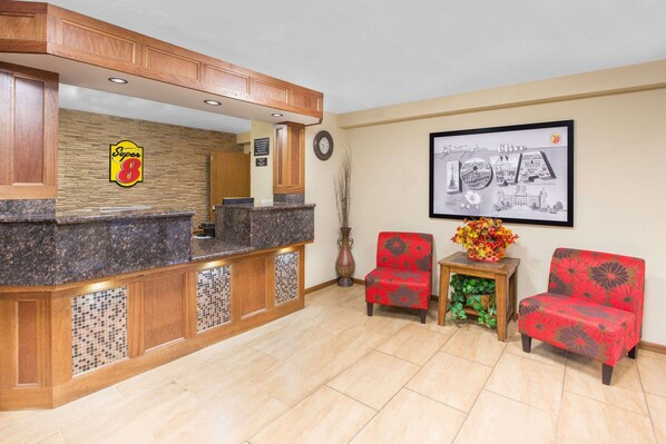 Lobby - Super 8 by Wyndham Clive IA (Clive)