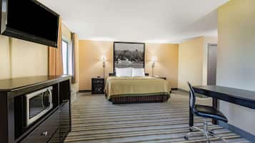 Standard Room, 1 King Bed | In-room safe, free cribs/infant beds, rollaway beds, free WiFi