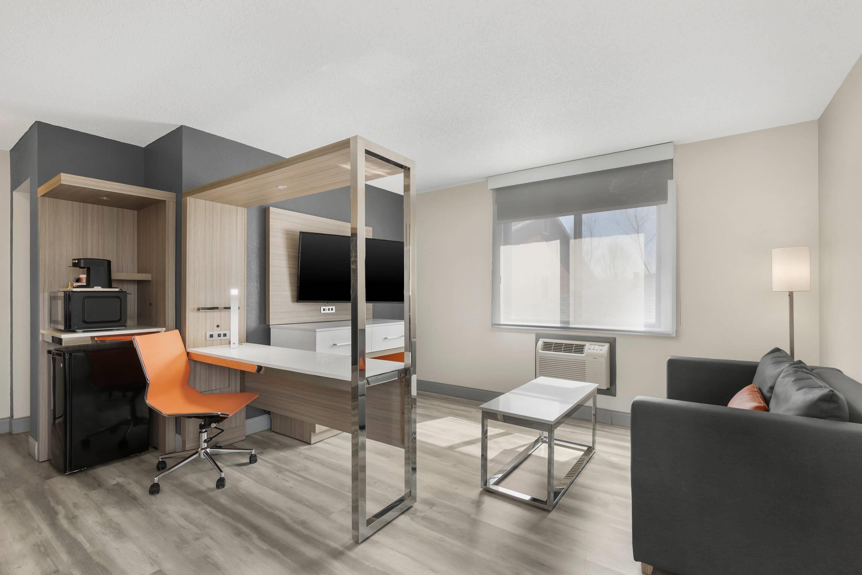 Pillow-top beds, desk, iron/ironing board, rollaway beds