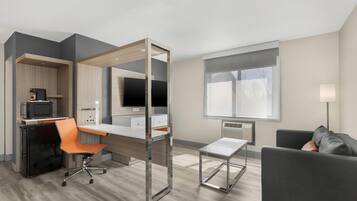 Pillow-top beds, desk, iron/ironing board, rollaway beds