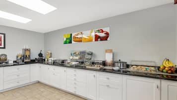 Frokostbuffé er inkludert