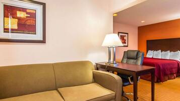 Pillowtop beds, desk, iron/ironing board, rollaway beds