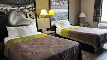 Standard Double Room, 2 Double Beds | Premium bedding, desk, laptop workspace, blackout curtains