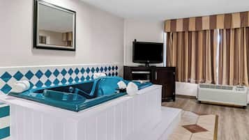 Desk, laptop workspace, free WiFi, bed sheets