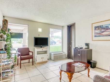 Sala de estar en el lobby