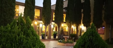 Voorkant van accommodatie