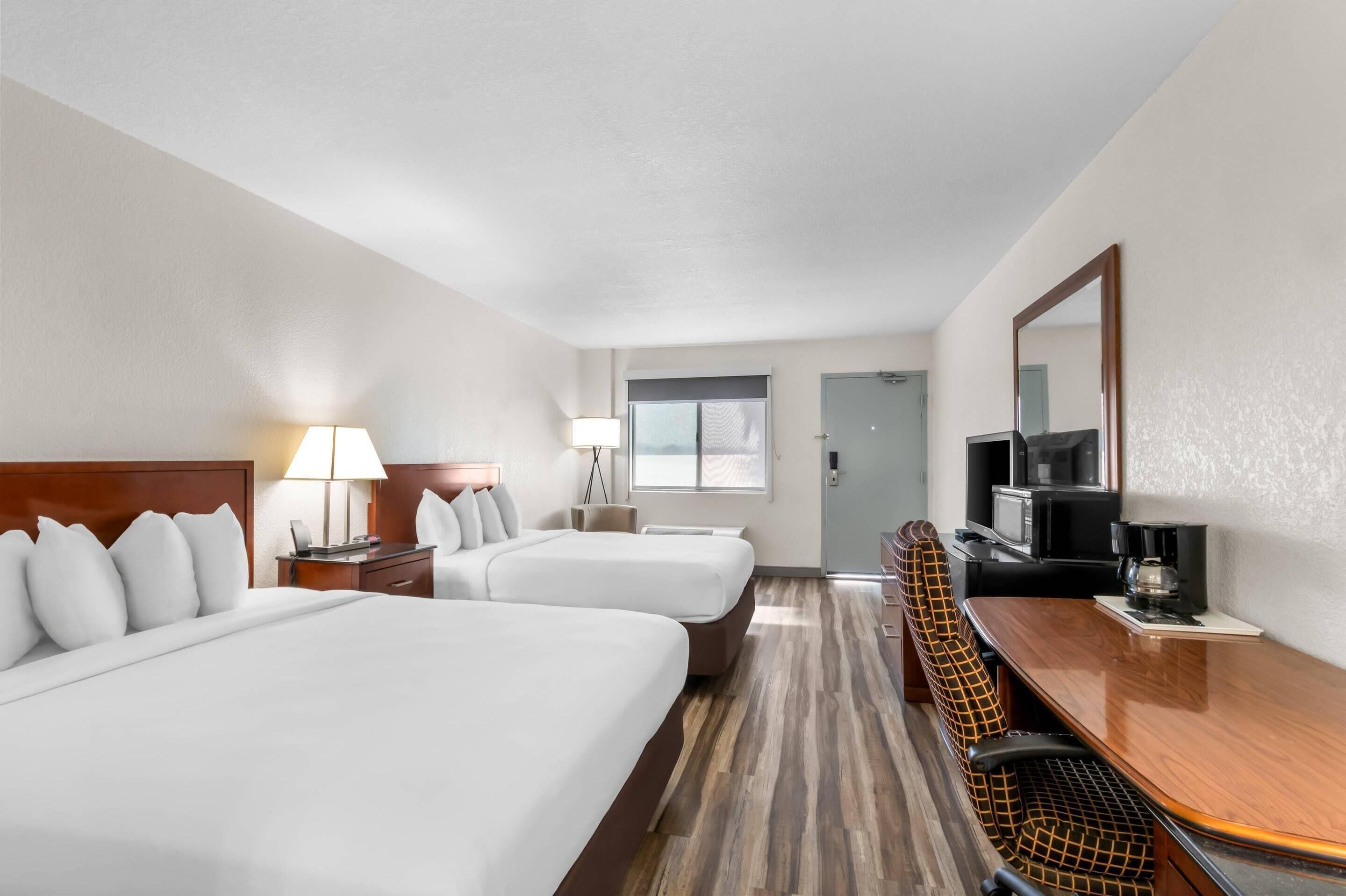 Premium bedding, pillow-top beds, individually decorated