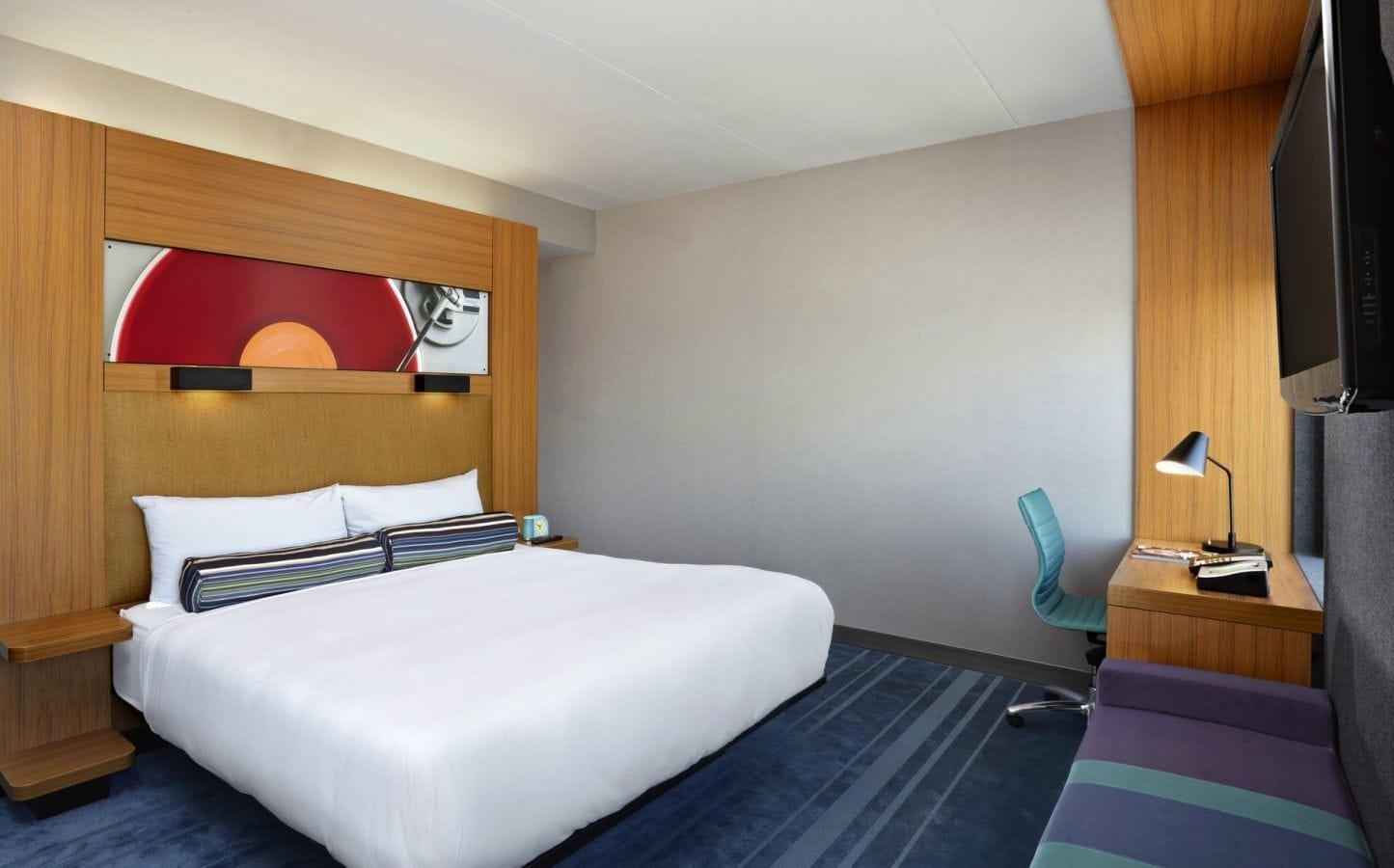 premium bedding, in-room safe, desk, iron/ironing board