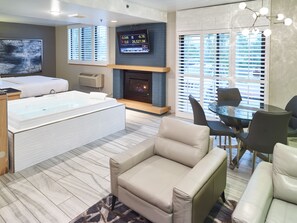 Signature-Suite | Wohnbereich | 48-Zoll-Flachbildfernseher mit Kabelempfang, Fernseher