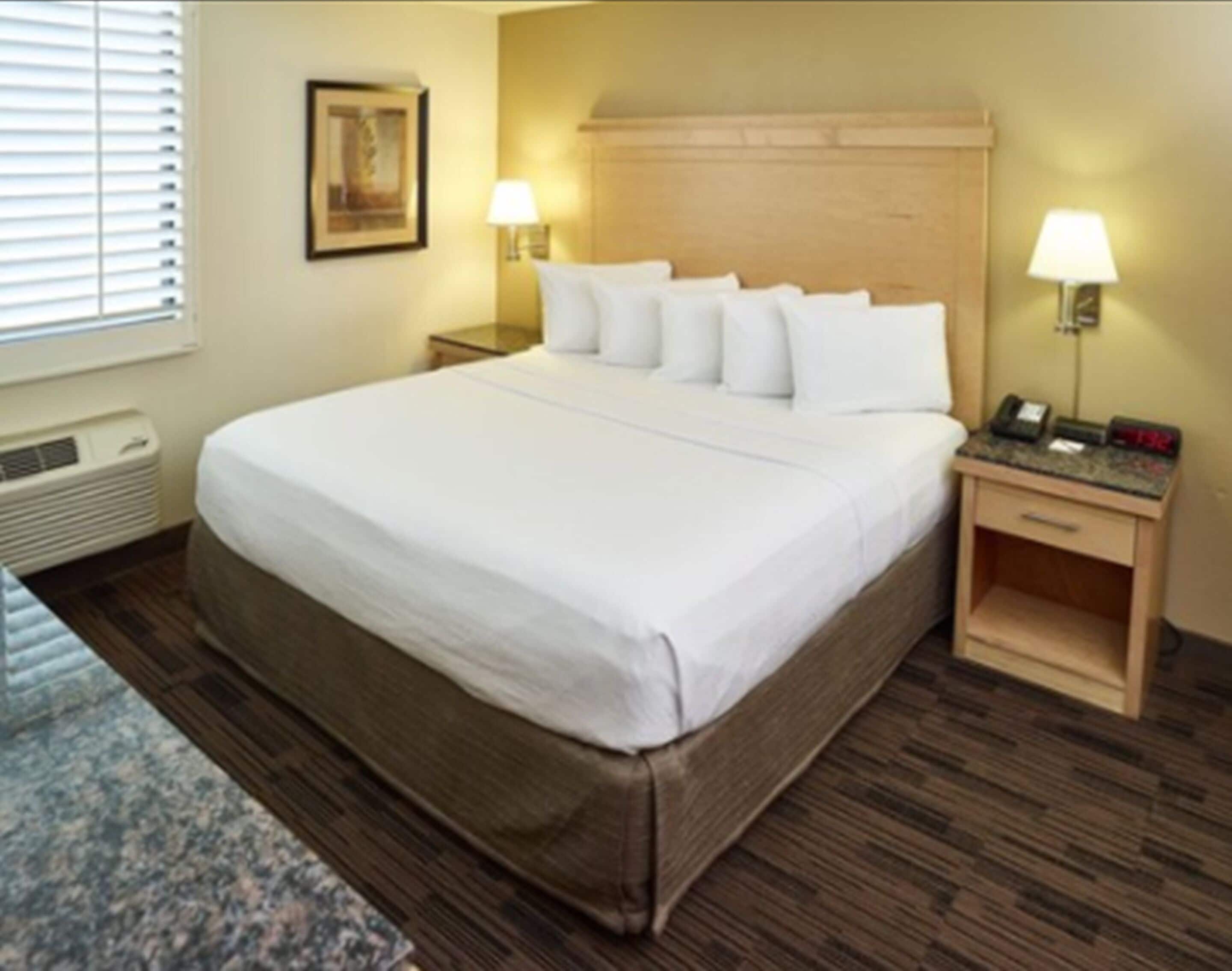 economy room, 1 king bed, non smoking | premium bedding, pillow-top beds, in-room safe, desk