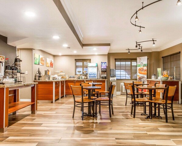 Free buffet breakfast