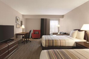 Studio Suite, 2 Queen Beds, Non Smoking | Premium bedding, blackout curtains, iron/ironing board - Country Inn & Suites by Radisson, Bryant (Little Rock), AR (Bryant)