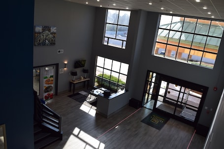 Sala de estar en el lobby