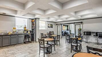 Free buffet breakfast