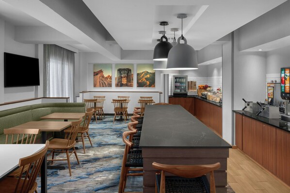 Free buffet breakfast