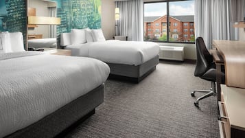 In-room safe, desk, blackout curtains, iron/ironing board