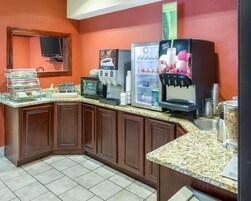 Free buffet breakfast