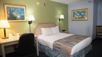 In-room safe, iron/ironing board, free WiFi, bed sheets