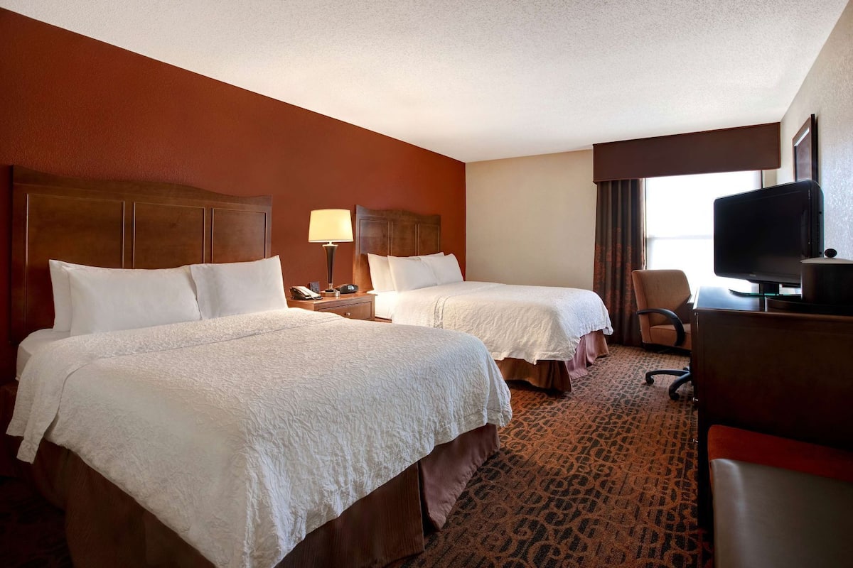 In-room safe, blackout drapes, iron/ironing board