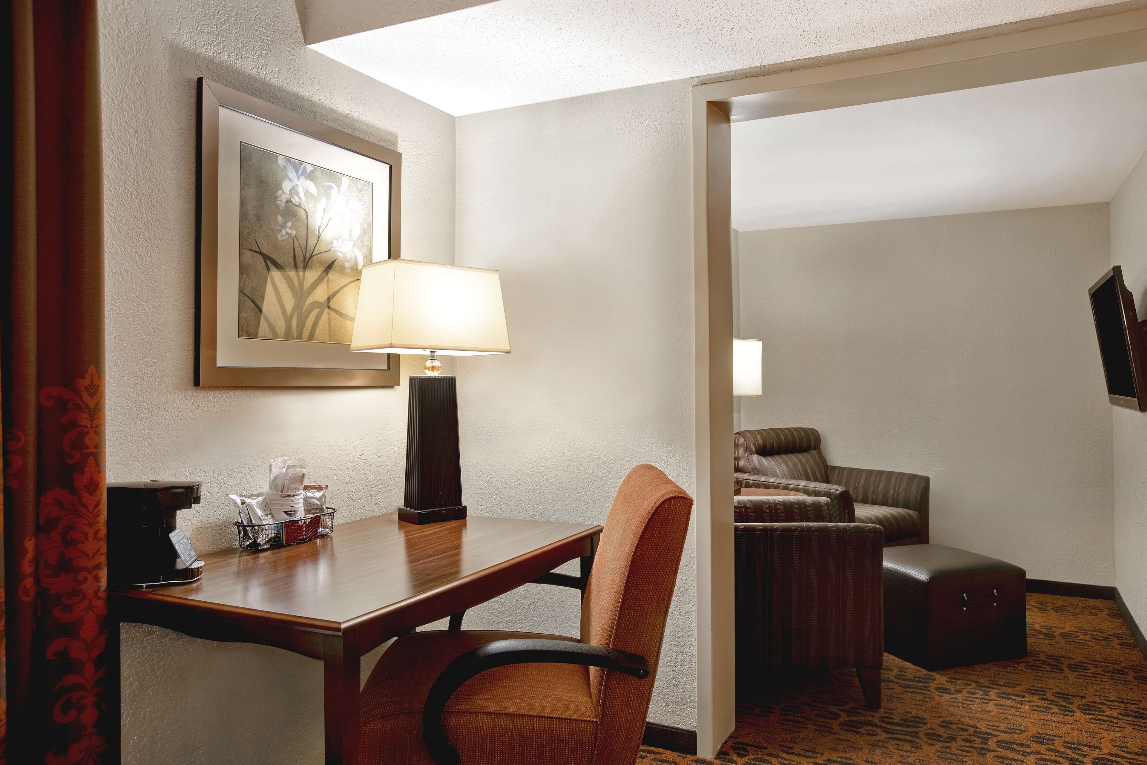 suite, 1 king bed, non smoking, refrigerator & microwave | in-room safe, blackout curtains, iron/ironing board