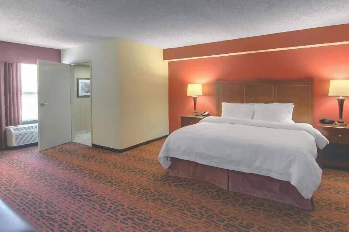 In-room safe, blackout drapes, iron/ironing board