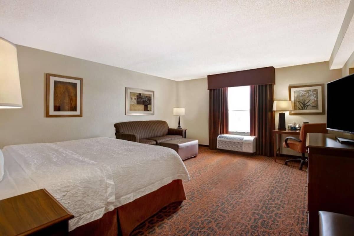 In-room safe, blackout drapes, iron/ironing board