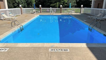 Seasonal outdoor pool