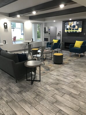 Lobby sitting area