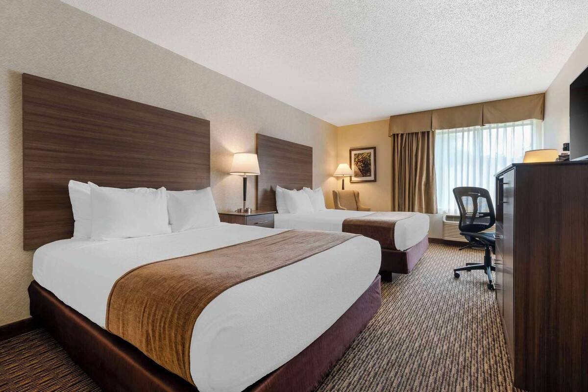 Iron/ironing board, cribs (free), WiFi (surcharge), bed sheets