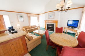 27-inch TV with cable channels - Pinestone Resort & Conference Centre (Dysart et al)