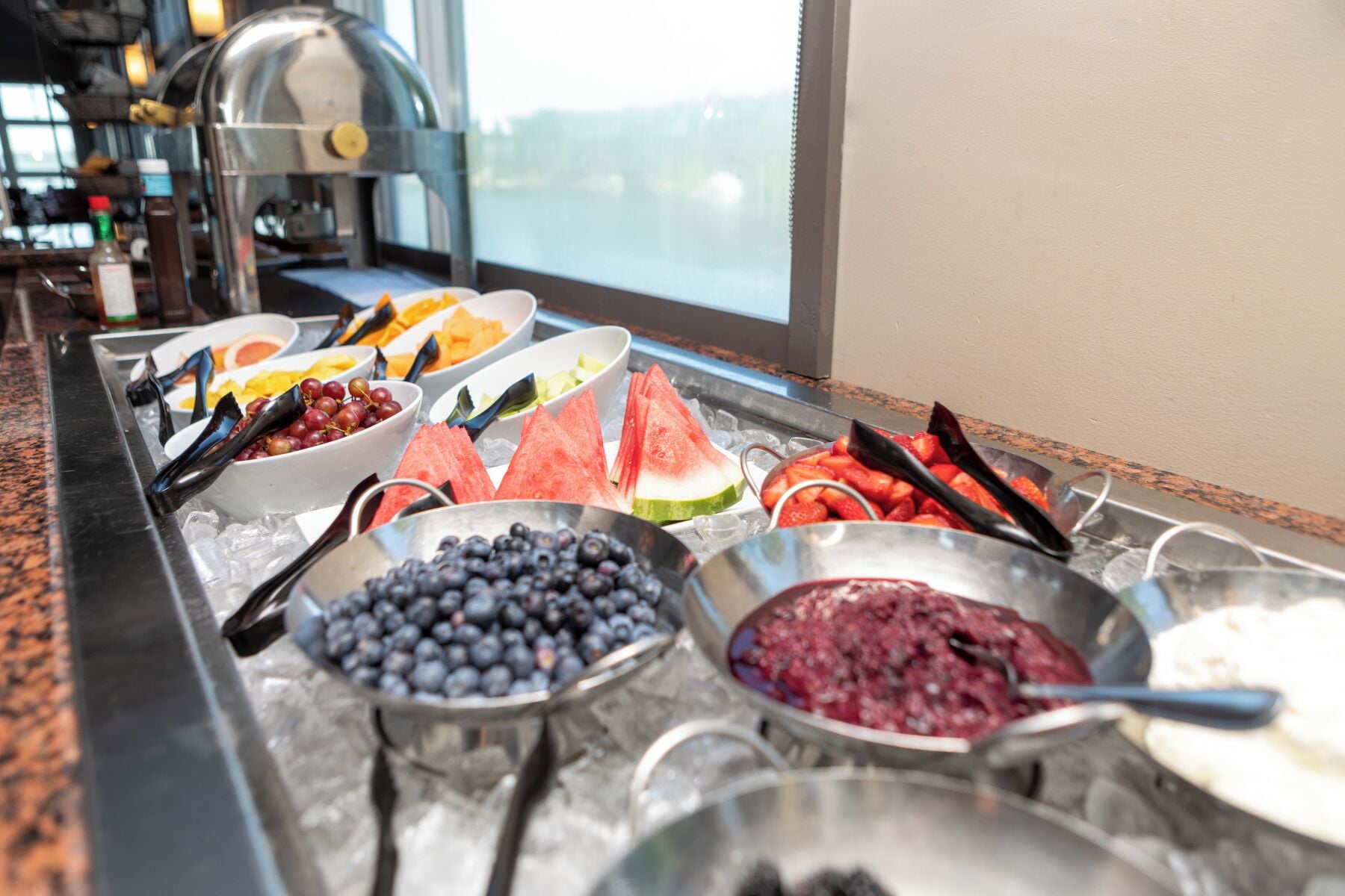 Daily buffet breakfast for a fee