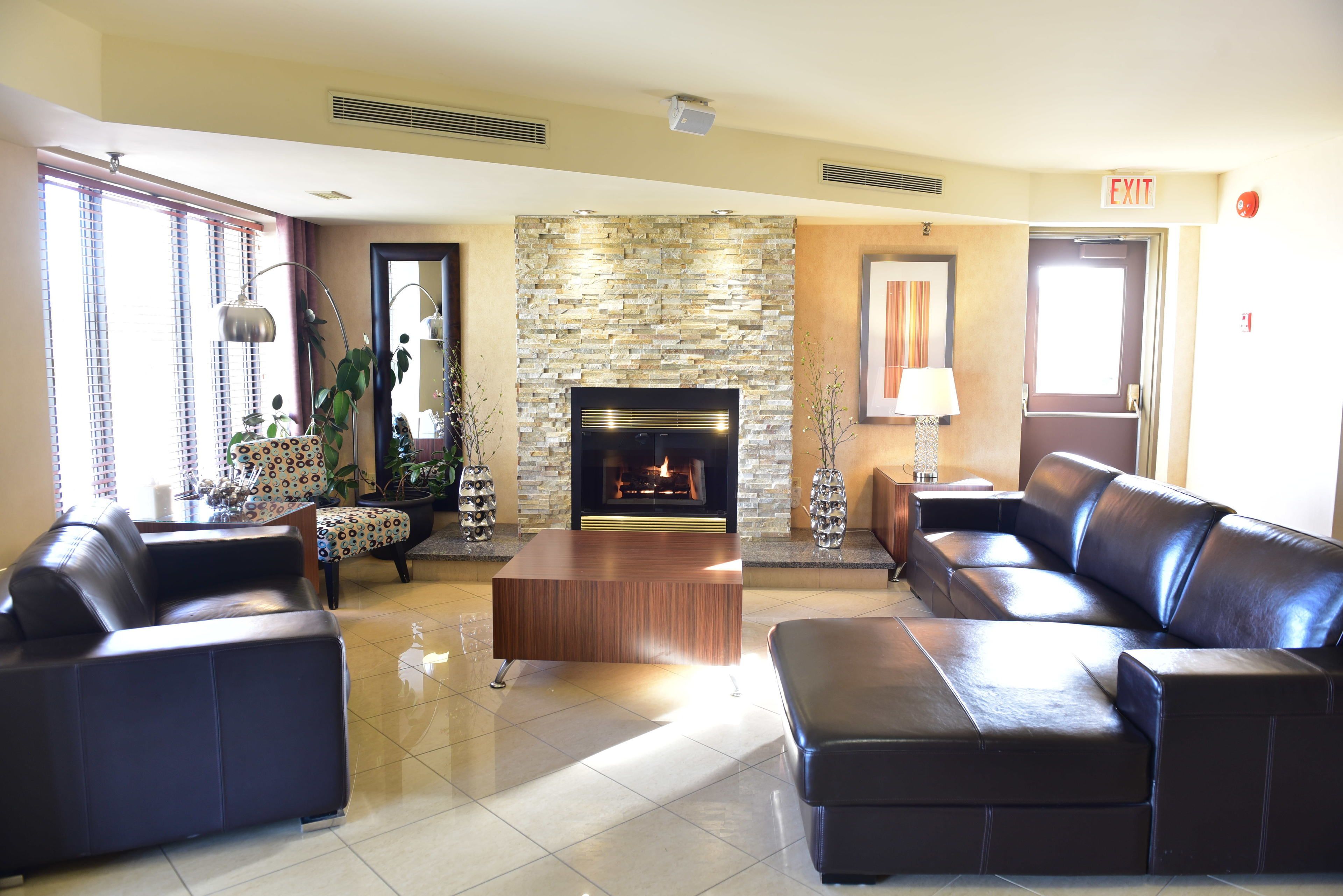 Lobby sitting area